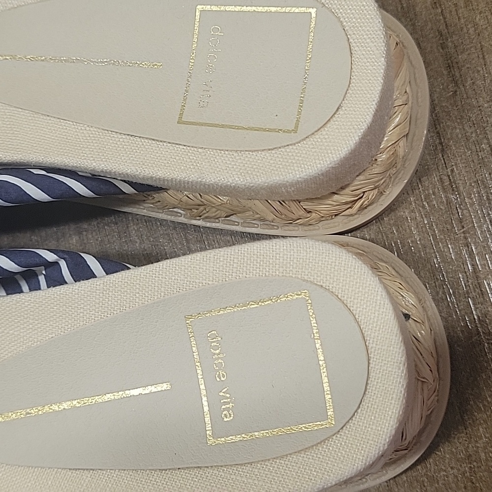 Dolce Vita Giza Knotted Platform square toe Slides-Size 8 - Picture 5 of 14